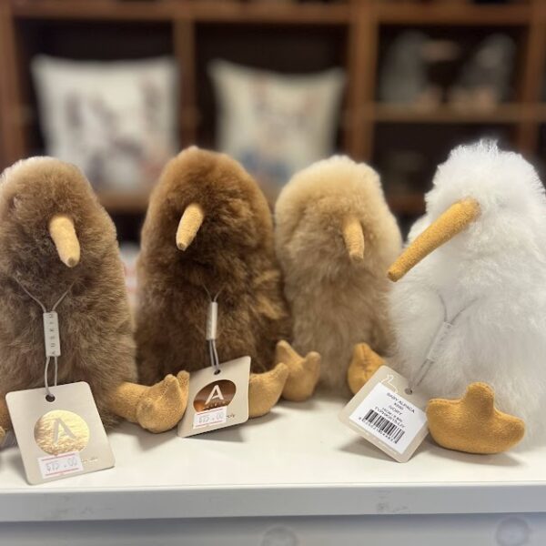 Real Alpaca Kiwi Soft Toys