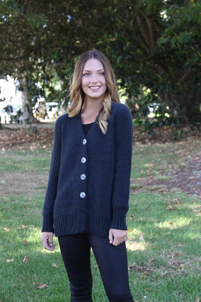 Plain Cardigan